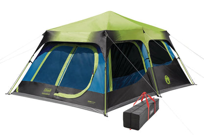 Coleman Instant Tent with 1-Minute Setup, 4/6/8/10 Person Tent with Pre-Attached Poles, Air Vent, & Carry Bag