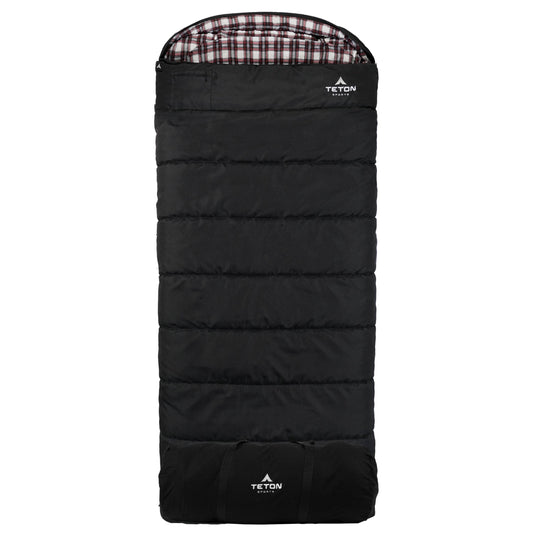 TETON Sports Outfitter -35 Degree Sleeping Bags. Warm and Comfortable Camping Sleeping Bag, TETON Tough Canvas Shell for Camping, Hunting, and Cold Weather